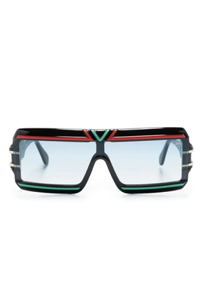 Cazal 856 rectangle-frame sunglasses - Black