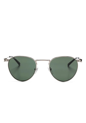 Gucci Eyewear oval-frame sunglasses - Silver