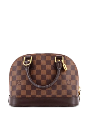 Louis Vuitton Pre-Owned Alma Handbag Damier BB shoulder bag - Brown