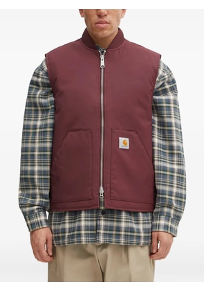 Carhartt WIP Leroy zip-up quilted jacket - Red
