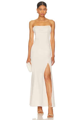 ELLIATT Bailey Gown in Cream. Size L. Also in M.