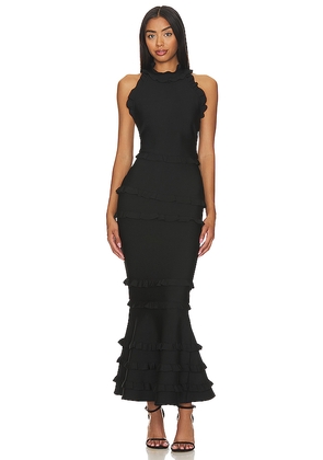 ELLIATT Theatrical Gown in Black. Size L. Also in M, S, XL, XS, XXL, XXS.