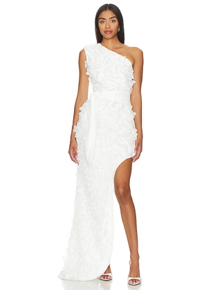 ELLIATT Marcia Gown in White. Size L. Also in M, S.
