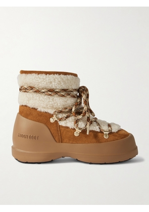 Moon Boot - Luna Shearling Snow Boots - Brown - IT35,IT36,IT37,IT38,IT39,IT40,IT41,IT42