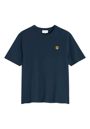 Maison Kitsuné logo-patch t-shirt - Black
