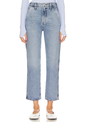 AGOLDE Cooper Trouser Jeans in Denim-Light. Size 24. Also in 25, 29, 32, 33.