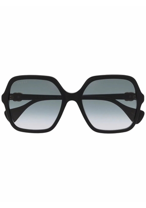 Gucci Eyewear oversize-frame sunglasses - Black