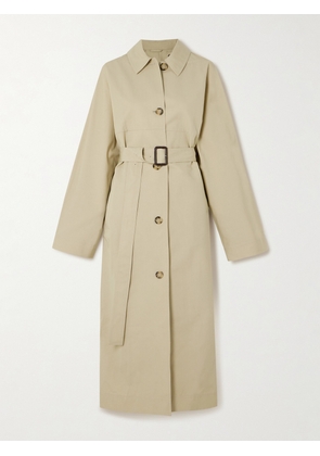 TOTEME - Organic Cotton And Silk-blend Trench Coat - Neutrals - DK32,DK34,DK36,DK38,DK40