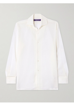 Ralph Lauren Collection - Capri Voile Shirt - Cream - US0,US2,US4,US6,US8,US10,US12,US18