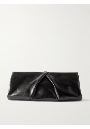 Dries Van Noten - Textured-leather Clutch - Black - One size