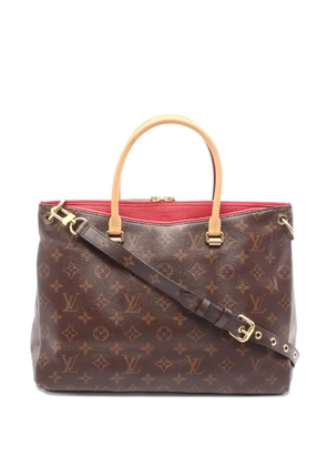 Louis Vuitton Pre-Owned 2017 Pallas monogram handbag - Brown