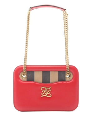 Fendi Pre-Owned 2010s Karligraphy shoulder bag - Red