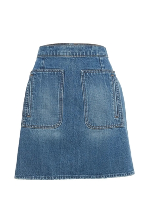 Zadig&Voltaire cotton pocket skirt - Blue