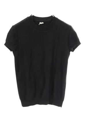 Hermès Pre-Owned 2000s crew-neck short-sleeve T-shirt - Black