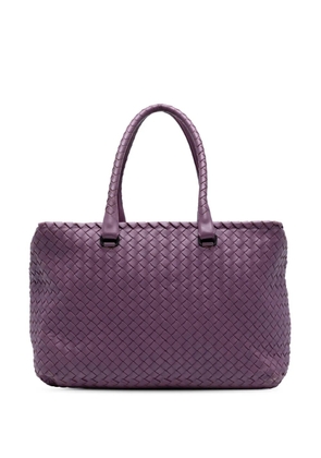 Bottega Veneta Pre-Owned 2012-2025 Nappa Intrecciato Brick tote bag - Purple