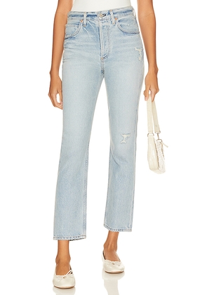 Citizens of Humanity Charlotte High Rise Straight Jeans in Denim-Light. Size 32. Also in 33.