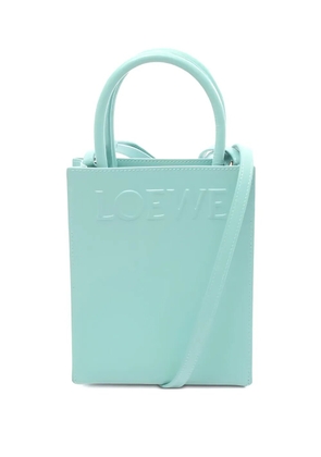 Loewe Pre-Owned Standard A5 leather two-way handbag - Blue