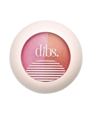 DIBS Beauty The Duet: Baked Blush Duo in Blush.