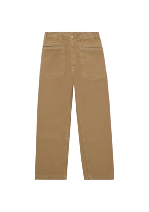 Fortela Nemo patch-pocket trousers - Brown