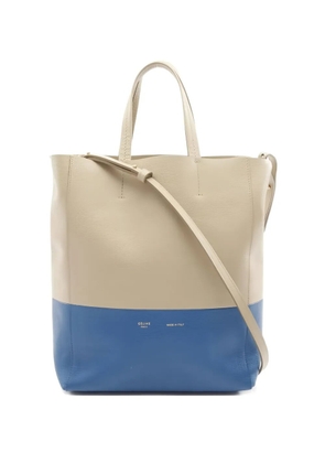 Celine Pre-Owned 2010s small Hippopotamus two-tone tote bag - Neutrals