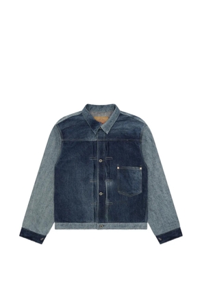 Fortela Buddypatch patchwork denim jacket - Blue