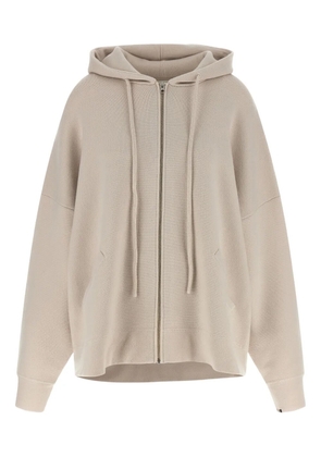 extreme cashmere Nº 460 Donnie zip-up hoodie - Neutrals