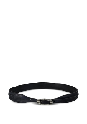 Fortela Che oval-buckle belt - Black
