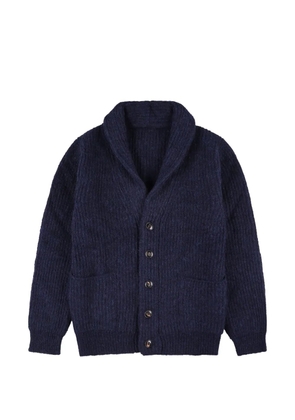 Fortela Majes shawl-collar cardigan - Blue