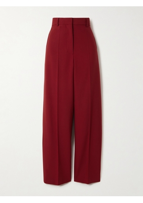 Stella McCartney - Wool-crepe Wide-leg Pants - Red - IT34,IT36,IT38,IT40,IT42,IT44,IT46,IT48,IT50