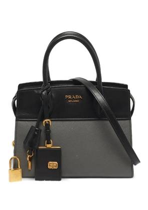 Prada Pre-Owned Esplanade two-tone tote bag - Grey