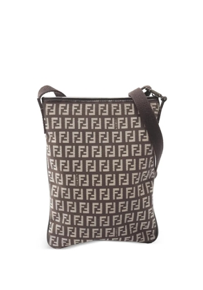 Fendi Pre-Owned 2010s Zucchino crossbody bag - Brown