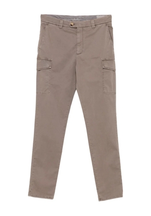 Brunello Cucinelli cargo-pocket cotton trousers - Brown