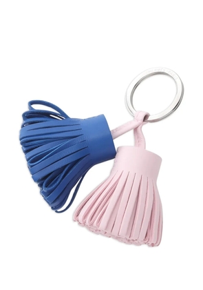 Hermès Pre-Owned tassel key ring - Blue