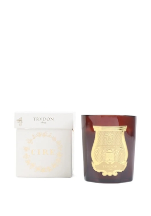 TRUDON logo-patch candle - Brown