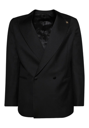 AMIRI double-breasted peak-lapel blazer - Black