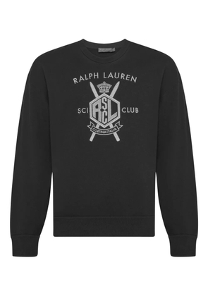 Ralph Lauren Purple Label logo print sweatshirt - Black
