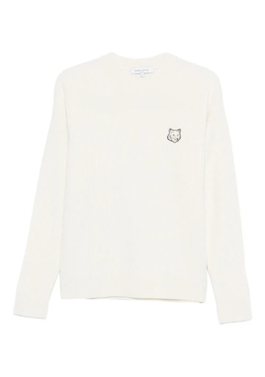 Maison Kitsuné Fox Head sweater - White