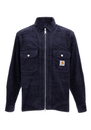 Carhartt WIP Reynold flap-pocket zip-up shirt - Blue
