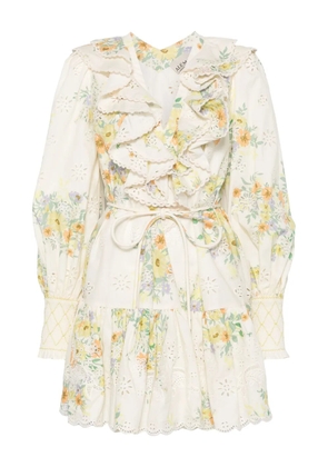 ALEMAIS Juliette mini dress - Neutrals