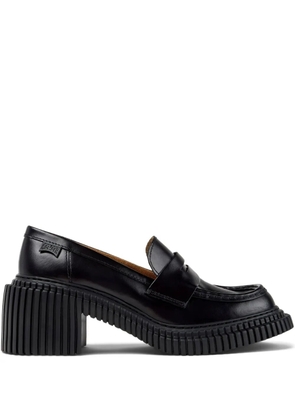 Camper Pix London penny-leather loafers - Black