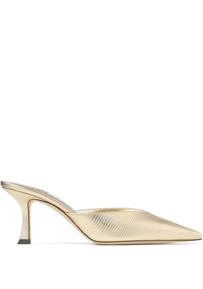 Jimmy Choo 70mm Solar mules - Gold