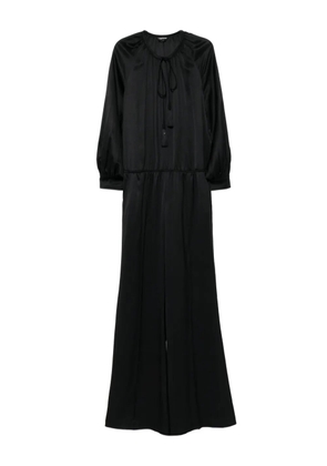 TOM FORD gathered long-sleeves jumpsuit - Black