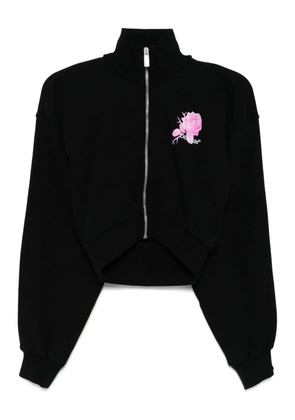 Off-White logo-print sweatshirt - Black