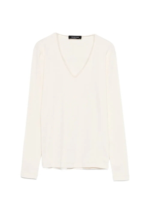 Fabiana Filippi V-neck jersey - Neutrals
