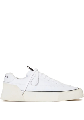 Osklen lace-up deck sneakers - White