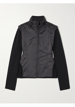 Aztech Mountain - Matterhorn Paneled Wool Jacket - Black - IT38,IT40,IT42,IT44,IT46,IT48