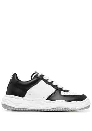 Maison MIHARA YASUHIRO Wayne two-tone leather sneakers - White