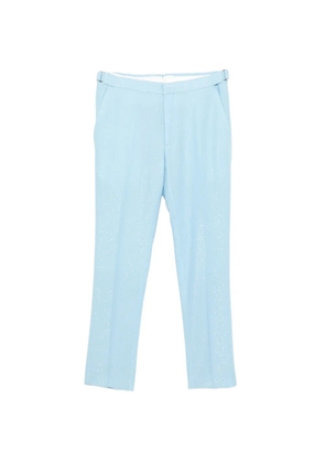 TOM FORD sequinned bouclé trousers - Blue