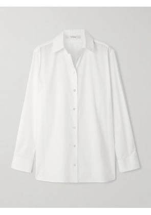 The Row - Sisilia Cotton-poplin Shirt - White - US0,US2,US4,US6,US8
