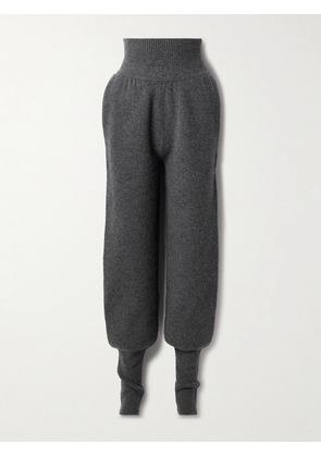 Altuzarra - Colvig Ribbed Merino Wool Tapered Pants - Gray - x small,small,medium,large,x large